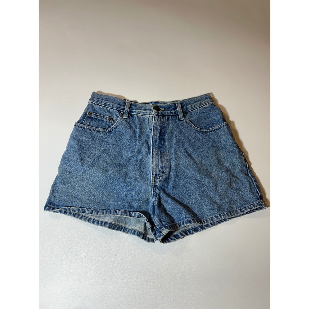 B.E. Blues Denim Shorts Women's Size 9/10 Blue High Waisted Mom Vintage Style
